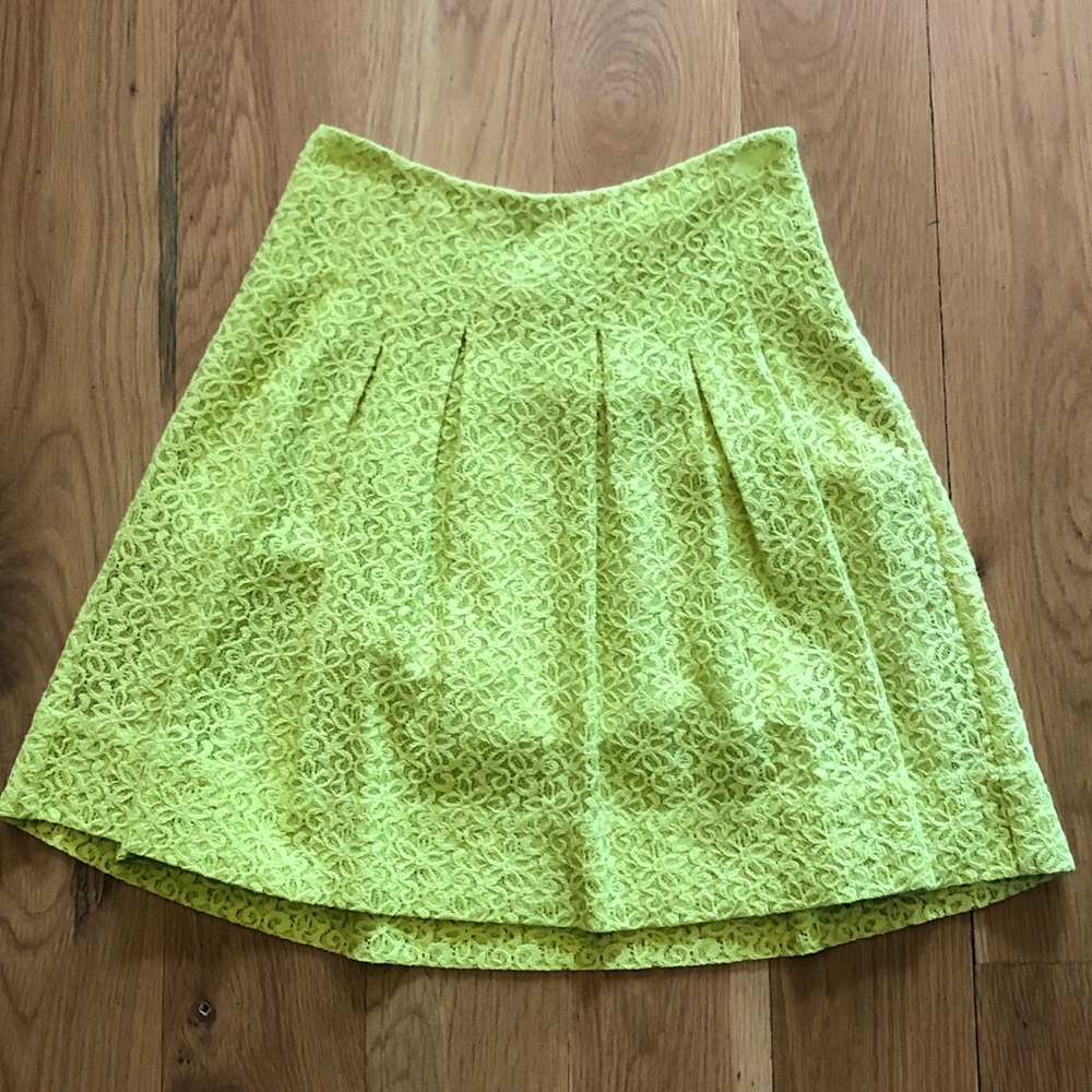 HD in Paris Tart Citron Lace Skirt